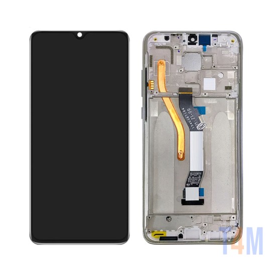 TOUCH+DISPLAY COM FRAME XIAOMI REDMI NOTE 8 PRO 6,53" PRETO